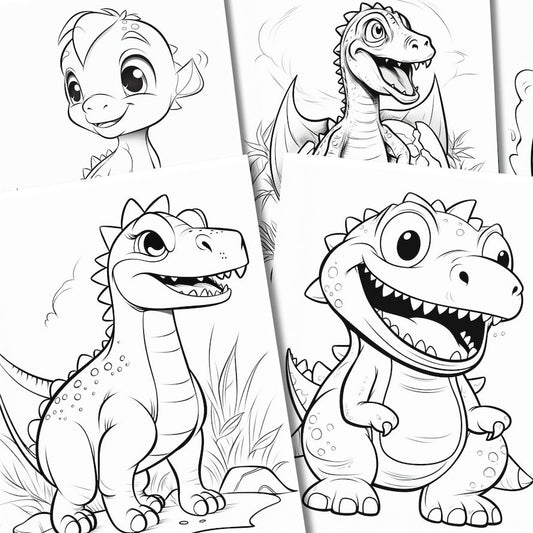 65 Fun & Engaging Dinosaur Coloring Pages For Kids, Toddlers, Preschoolers